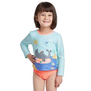 CAT & JACK Seal Rash Guard 2pc Swimset 12 Months NWT